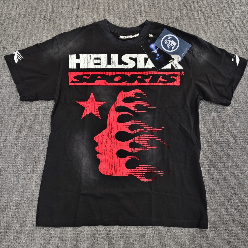 Hellstar Sports Black and Red Men's T-Shirt